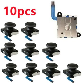 10 unids/set de módulo de botón de palanca de mando analógico de repuesto para Nintendo Switch, controlador Joy-on, Joystick analógico izquierdo/derecho