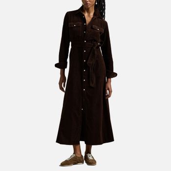 Polo Ralph Lauren Cotton-Corduroy Day Dress - UK 14