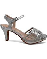 de timbos sandalia tacon fiesta mujer plata 129981 varios colores