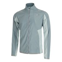 mizuno tech light chaqueta para correr hombres-color petroleo
