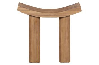 Taburete de madera de diseño h45cm - madera clara