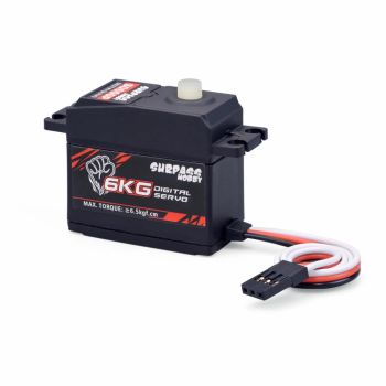 Surpass Hobby Servo Digital de Plástico con Engranajes 6KG Para Aviones RC, Quadcopteros, Helicopteros, Coches, Vehiculo