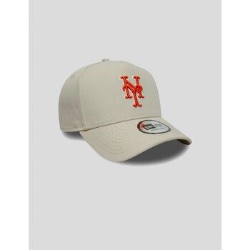 New-Era Gorra GORRA NY METS MLB SCRIPT OUTLINE 9FORTY BEIGE para hombre