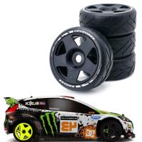 4pcs 18 neumaticos ruedas de rally drift on-road 17mm hex para arrma infraction limitless felony f1 zd coche rc modelos