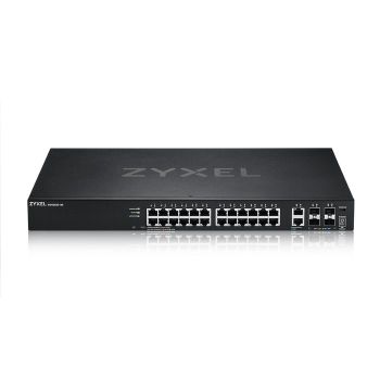 Switch Zyxel XGS2220-30 Gestionado L3 24x Gigabit 4x SFP+ 168 Gbps Rack