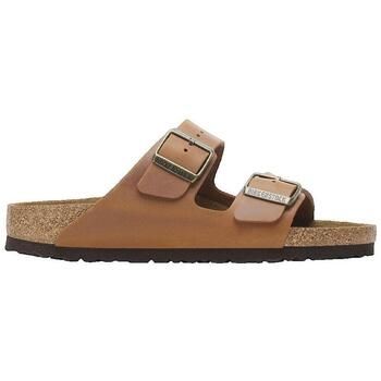 BIRKENSTOCK Sandalias Claquettes Arizona Cuir Huilé Marron para mujer