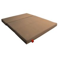 colchon para renault kangoo - 5cm de grosor con 30kgm3 y 3cm de viscoelasticaa - marron