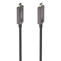 cable usb-c aisens a157-0882 10m 10gbps 4k60hz 3a 60w activo fibra optica negro