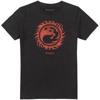 magic the gathering camiseta fire mana para hombre