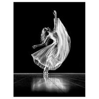 legendarte - cuadro lienzo impresion digital - baile de puntillas - decoracion pared cm 60x80