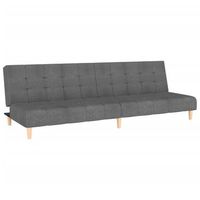 sofa cama de 2 plazas moderno  cama para adulto tela gris claro