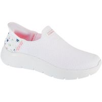 skechers zapatillas slip-ins go walk flex - sunset rose para mujer