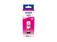 cartucho de tinta - epson 107 ecotank compatible con ecotank et-18100 imprime hasta 2100 fotos magenta