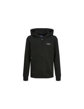 Chaqueta Jack and Jones great B2S Logo Zip Black Niño