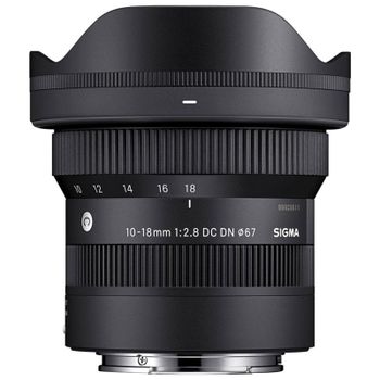 Objetivo Sigma 13/10 Fujifilm X APS-C 2.8-22 67mm Parasol Extraíble Negro