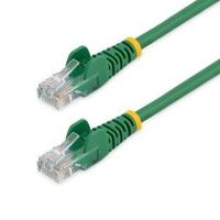 startechcom cable de red de 05m verde cat5e ethernet rj45 sin enganches