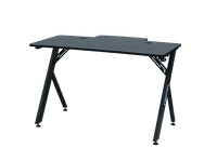reacondicionado seminuevo muy bueno mesa gaming - nacon pcgd-rgb fibra de carbono negro