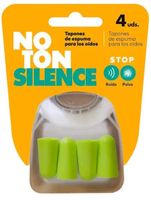 noton silence tapones de espuma para oidos 4 uds