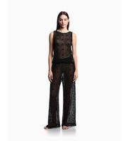 emporio armani para mujer ew003420af20251 pantalon beach negro xl casual algodon