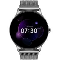 noise twist go bluetooth 44mm pantalla tactil plata correa silver link seguimiento actividad