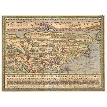 Legendarte - Cuadro Lienzo, Impresión Digital - Mapa Antiguo No. 1 - Decoración Pared Cm. 80x100