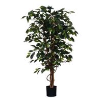 planta artificial ficus verde  h150xb85xl85cm