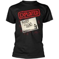 the exploited camiseta manga larga punks not dead para mujer