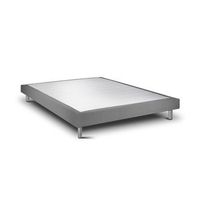 base de cama rigida 15 milano  ash metal 195 x 140 cm