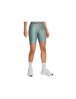 pantalones cortos de fitness under armour hg 8in short mujer verde