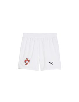 Pantalones de Fútbol Puma Portugal 25/26 Replica Niño Blanco