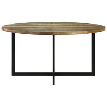 Mesa De Comedor Madera Maciza Reciclada 150x75 Cm