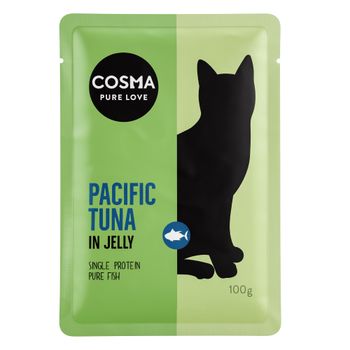 Cosma Original Pouches in Jelly Saver Pack 24 x 100g - Pacific Tuna