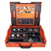 fein starlock 33903750010 - juego de accesorios multiherramienta de 34 piezas con l-boxx 102