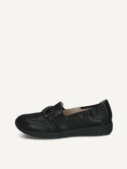 CAPRICE Slipper, black, made of Leather, Size 40