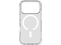 funda movil - cellularline ultra strong mag para apple iphone 17 pro max magsafe antibacteriano ultrarresistente transparente