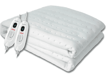 Manta eléctrica - Ufesa Flexy Heat CME, 120 W, 3 Niveles de Temperatura, 150x130 cm, Blanco