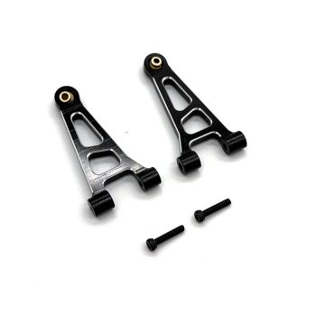 Piezas de repuesto de metal mejoradas para el brazo superior frontal del coche RC MJX 1/14 14207 14208