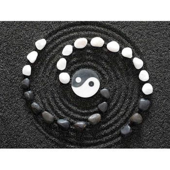 Fotomural Vinilo Zen Ying Yang 350 X 250 Cm