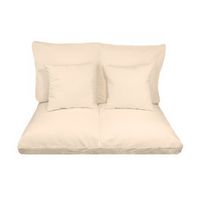 acomoda textil r cojines sofa palets 2 plazas desenfundable y lavable 120x80cm conjunto 4 piezas mullido y comodo de tela para hogar jardin y terraza no incluye palets