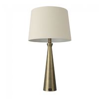 lampara de mesa con usb pearl