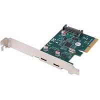 tarjeta de control lanberg pce-uc3-002 pci express x1 usb-c low profile