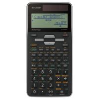 calculadora sharp el-w506t bolsillo 16 digitos bateriasolar negrogris