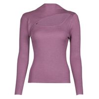 yurban camiseta manga larga ascella para mujer