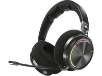 auriculares gaming - corsair virtuoso max wireless supraaurales cancelacion de ruido bluetooth con microfono carbon