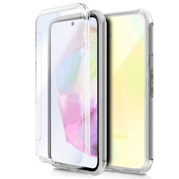 Cool Funda de Silicona 3D Transparente Frontal + Trasera para Samsung A356 Galaxy A35 5G