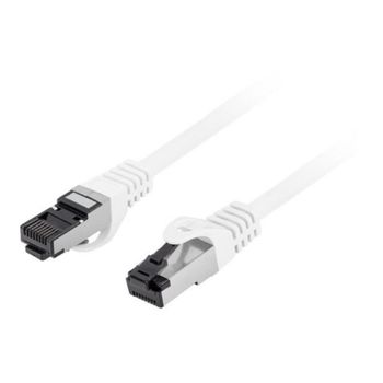 Cable de red Lanberg Cat8.1 S/FTP 1 m Blanco