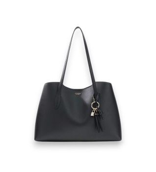 Guess para mujer. HWBG9735230 Bolso tote 2 en 1 Melody negro (OSFA), Casual, Poliuretano