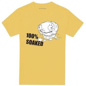 Spongebob Squarepants Camiseta 100% Soaked para hombre