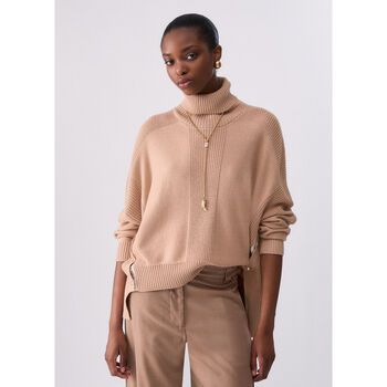 Liu Jo Jersey Jersey de cuello alto en mezcla de lana con botones para mujer