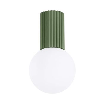 Foco de superficie mido verde